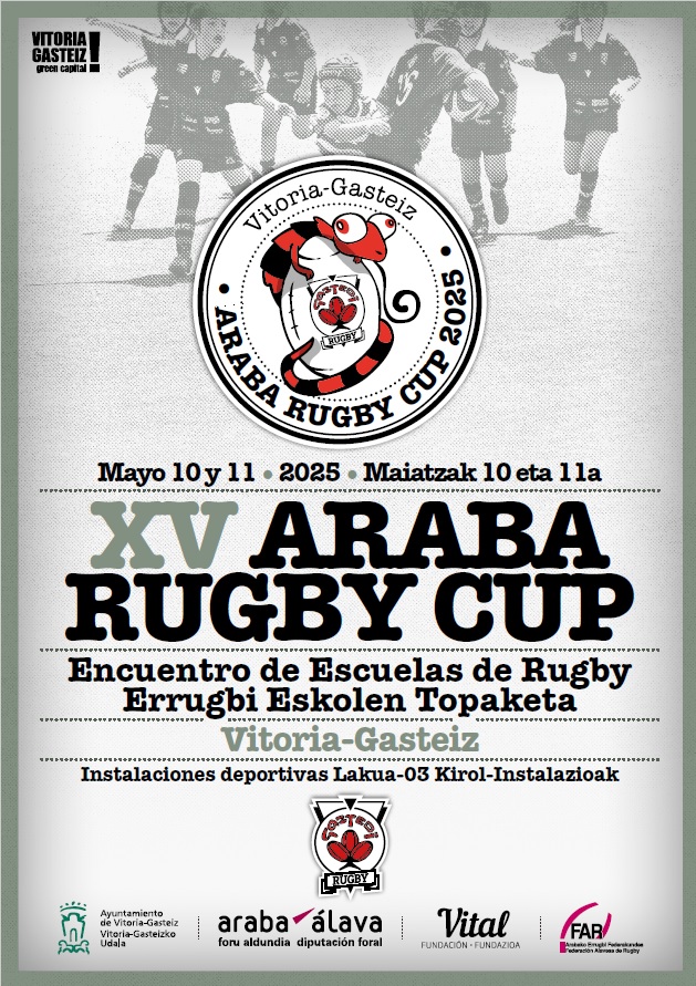 Invitaci&oacute;n Araba Rugby Cup 2025